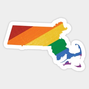 Massachusetts Pride Sticker